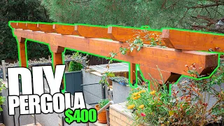 How to Build a Pergola in 10 Minutes