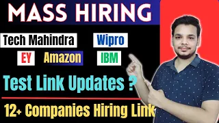 Mass Hirings | OFF Campus Drive | Latest Job Updates | 2021 | 2022 | 2023 | 2024 Batch Hiring