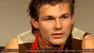 MORTEN HARKET in "Poetenes Evangelium" [NRK 'Søndag' / Jan. 15, '95](NOR)