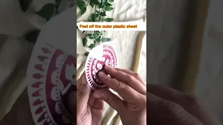 How to apply instant RED HENNA tattoo stickers || Perfect for any occasion || Fake henna stickers