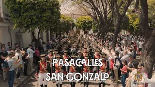 [4K] LLEGADA A SAN GONZALO SEG 2023 | Virgen de los Reyes | Bajo Palio Caridad