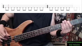 Possum Kingdom by The Toadies - Bass Cover with Tabs Play-Along