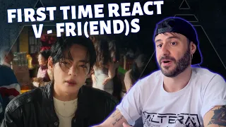 Brazilian React to "V ‘FRI(END)S’ Official MV" - First Time EVER