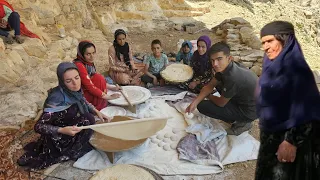 Bakhtiari Tiri Bread: Nomadic Shelter Baking with the Chilteh Nomads