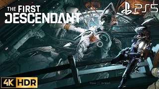 PS5 The First Descendant Gameplay Walkthrough 4K 60FPS HDR Part 1 Intro | First Descendant Tutorial