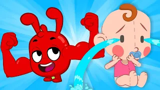 Mila & Morphle Literacy | Giant Baby Sitting | Cartoons with Subtitles