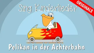 Pelikan in der Achterbahn - Kinderlieder zum Mitsingen | Fahrzeuge | JiMi FLuPP | Sing Kinderlieder