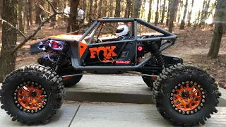 Axial Capra UTB18 four wheel steer + Hobbywing 1080V2 = Awesome