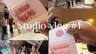 Studio vlog #1 | First order | Sunday reset | bgm