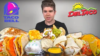 Taco Bell vs Del Taco Mukbang! FINAL VERDICT.