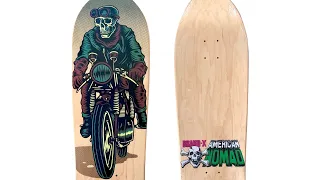Brand-X American Nomad Cafe Racer Skateboard