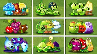 Random 20 Team 3 Plants - Which Team Plant Will Win? - PVZ 2 Team Plants Battles