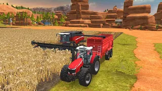 Fs18 Farming Simulator 18 - Massey Ferguson Timelapse #22