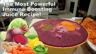 The Most Powerful Immune Boosting Juice Recipe! 7-Years of Juicing & No Sicknesses!