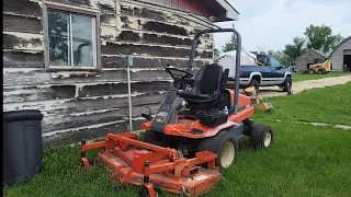 This mower is a beast !! Kubota f3060