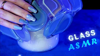 🎧ASMR Delicate TAPPING/SCRATCHING on GLASS and CERAMIC Items glass / NO TALKING