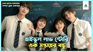 সম্পূর্ণ ড্রামা 💙 One Week Friends Korean Drama Movie Bangla Explanation | Movie Explained In Bangla