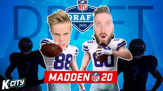 K-City NFL DRAFT Special! (Rebuilding in Madden NFL 20!) K-CITY GAMING