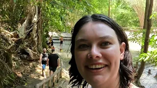 Bangkok Train day trip to Kanchanaburi | Nam Tok Sai Yok Noi waterfall