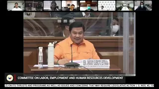 Suporta sa mga manggagawa at diskusyon ukol sa Freelancers Protection Bill