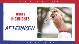 2021 U.S. Open, Round 3: Afternoon Highlights