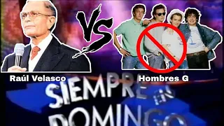 Hombres G fueron vetados por Raúl Velasco en su programa "Siempre en Domingo"