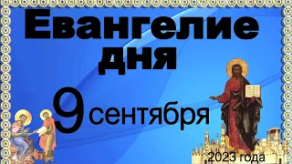 Включи прямо сейчас!  Евангелие дня 9 сентября 2023 года