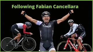Following Fabian Cancellara