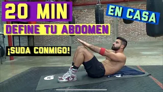 Rutina Intensa para Marcar Abdomen | Abdominales 20 Minutos En Casa