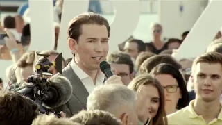 Sebastian Kurz in der Werft Korneuburg | krone.at Reportage