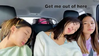 ROADTRIP W/ MY SISTERS FOR 5 HOURS HELP!!