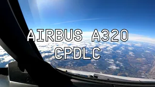 Airbus A320 CPDLC in action | Controller-Pilot Datalink Communications