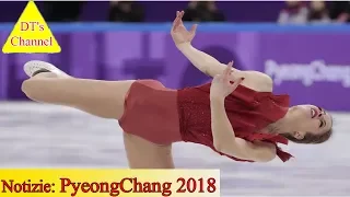 Carolina Kostner, spettacolo sul ghiaccio