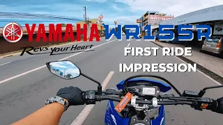 Yamaha WR 155R | First Ride Impression | Sunduin ang bagong vrooom vrooom