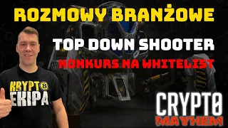 CryptoMayhem nadchodzi! Omawiamy tryb gry Top Down Shooter. Token $ADRIA + konkurs na Whitelist!