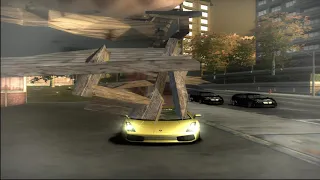 Lamborghini Crashes with Police I Lamborghini Gallardo I Chase by Police I Nfs: Most Wanted 2005
