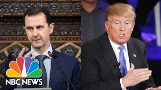 President Donald Trump's Options Against The Assad Regime | NBC News