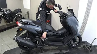 This is the new 2021 YAMAHA NMAX 125 scooter (unboxing video)