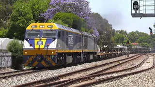 Streamliners, Rail Trains & Aurizon's Intermodal - Adelaide Hills Action