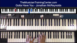 Organ: How to Play "Gotta Have You" by  Jonathan McReynolds