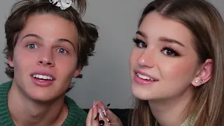 sassy girlfriend on her period does boyfriends makeup