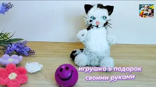 Делаю много и продаю. Милый котенок🐱. Игрушки своими руками. Попробуйте и вы.