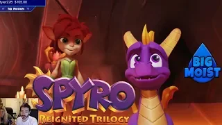 moistcr1tikal Twitch Stream Nov 16th, 2018 [Spyro Reignited Trilogy]