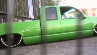 Mean Green Silverado // ScrapingPavement