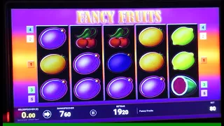 Fancy Fruits Risikospiel am Geldspielautomat auf 80 Cent! Bally Wulff Tr5 Casinosession