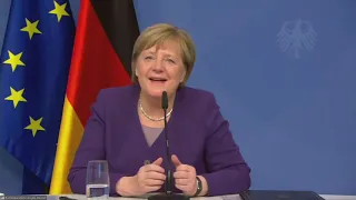 Rede der geschäftsführenden Bundeskanzlerin Dr. Angela Merkel