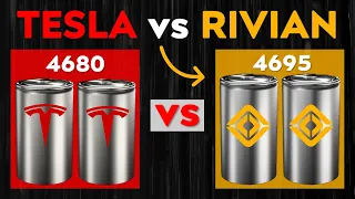 Tesla 4680 vs Rivian 4695 Battery Technology | Which is Better?