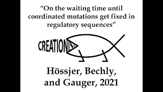 Lit Review: "On the waiting time until coordinated mutations get fixed in regulatory sequences"