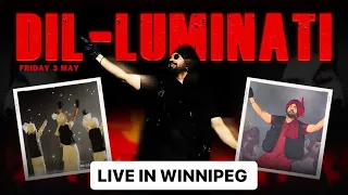 DILJIT DOSANJH  Winnipeg Full Live Concert (2 Hours)  |  Full Vlog  |  Dil-luminati Tour 2024