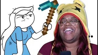 oh no... I like Minecraft | Let Me Explain Studios | AyChristene Reacts